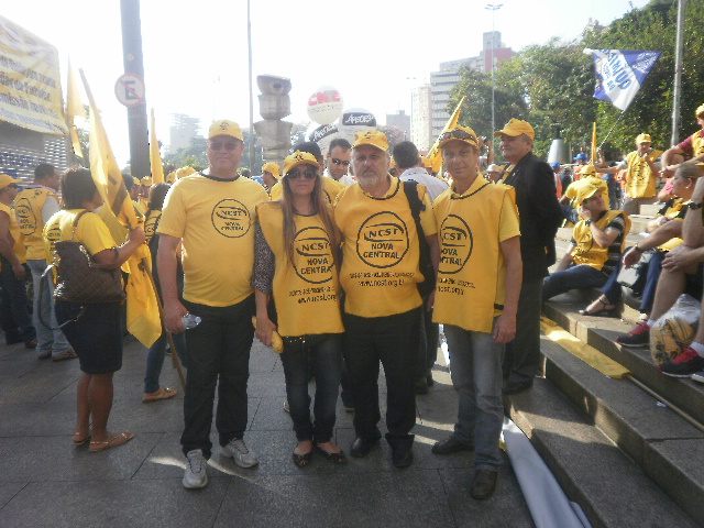 Servidores Municipais de Itaiópolis participam da 8ª Marcha dos Trabalhadores em São Paulo