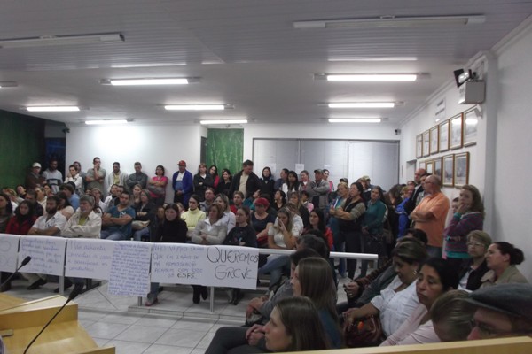 Greve geral do funcionalismo público de Itaiópolis pode iniciar a qualquer momento